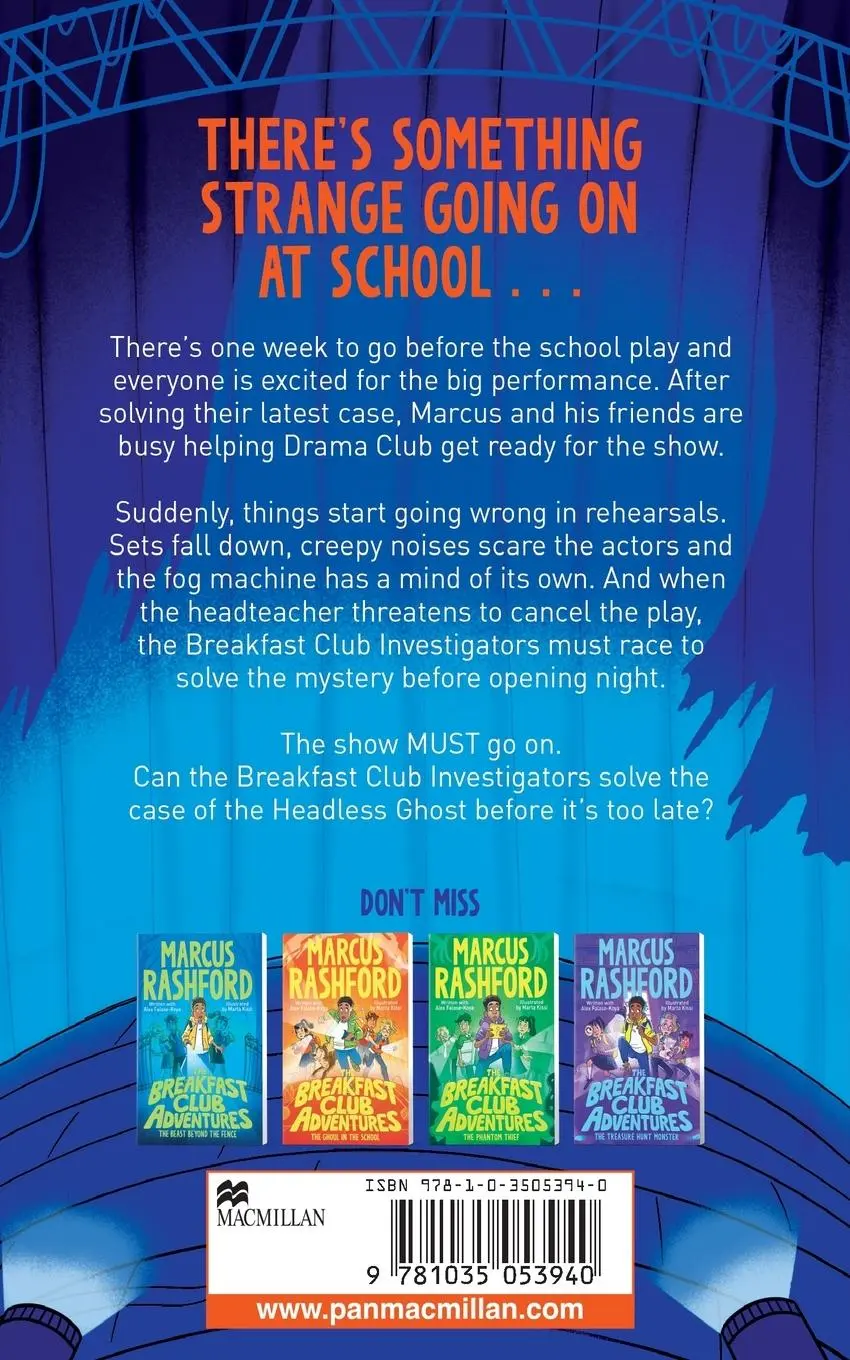 Rückseite: 9781035053940 | The Breakfast Club Adventures | The Headless Ghost | Marcus Rashford