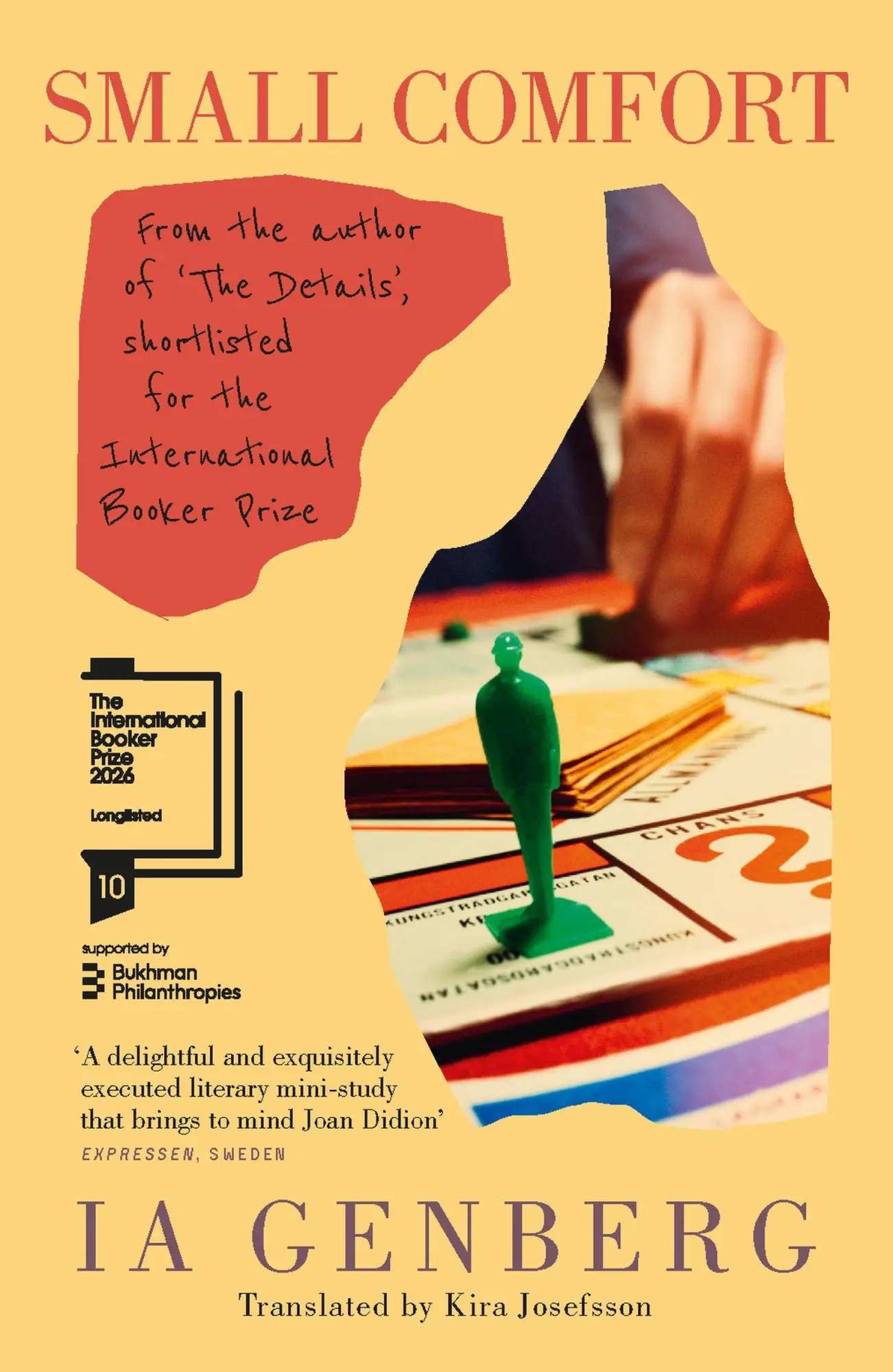Cover: 9781035433940 | Small Comfort | Longlisted for the International Booker Prize 2026