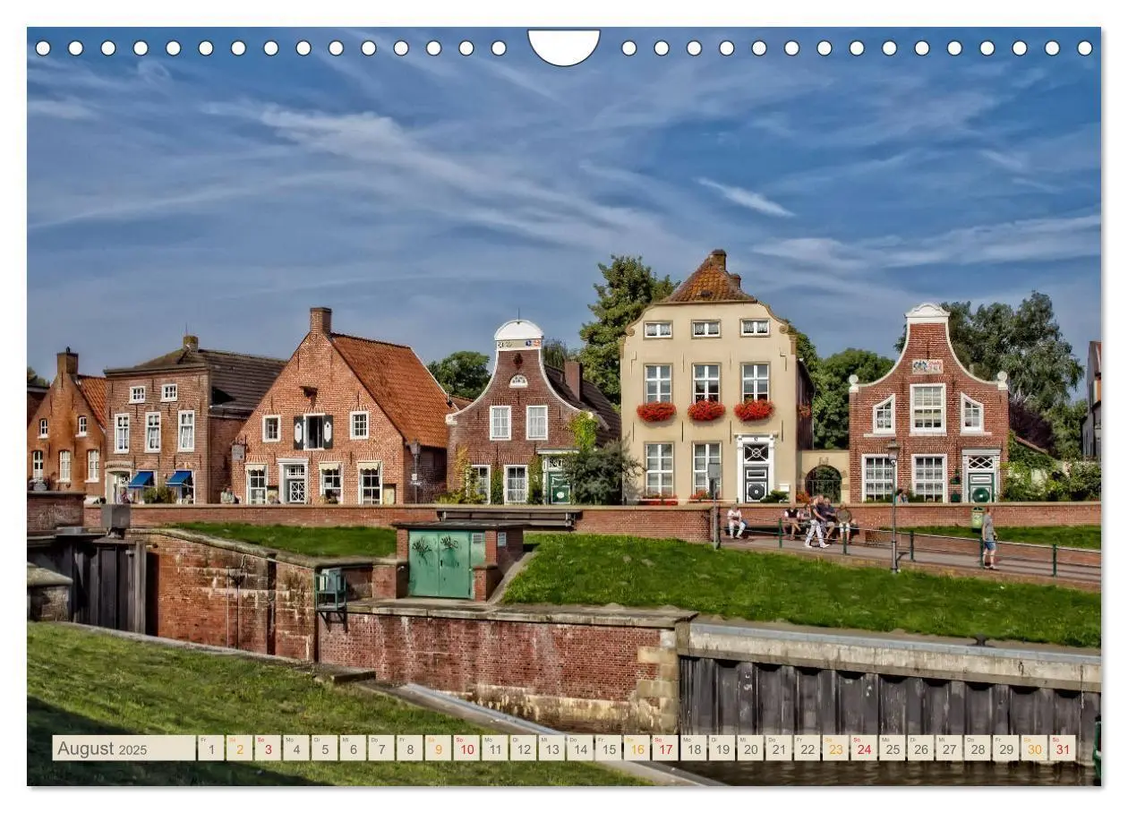 Bild: 9783435433940 | Reise an die Nordsee - Greetsiel (Wandkalender 2025 DIN A4 quer),...