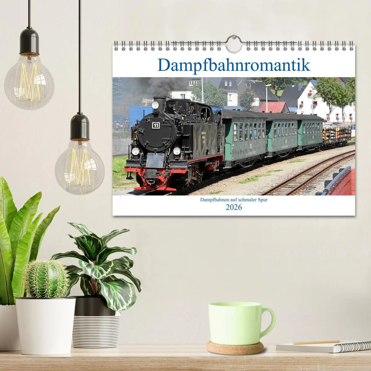 Bild: 9783457903940 | Dampfbahnromantik - Dampfbahnen auf schmaler Spur (Wandkalender...