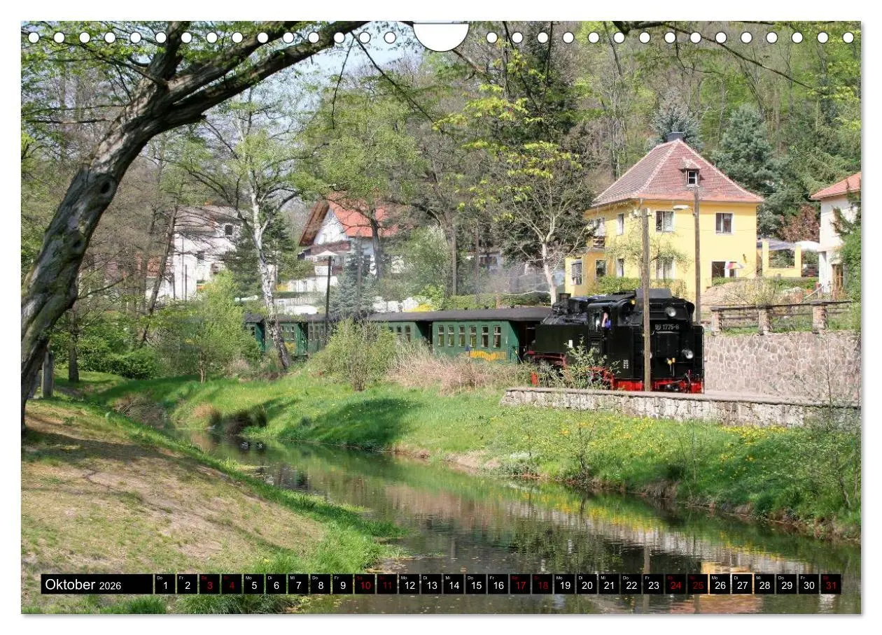 Bild: 9783457903940 | Dampfbahnromantik - Dampfbahnen auf schmaler Spur (Wandkalender...