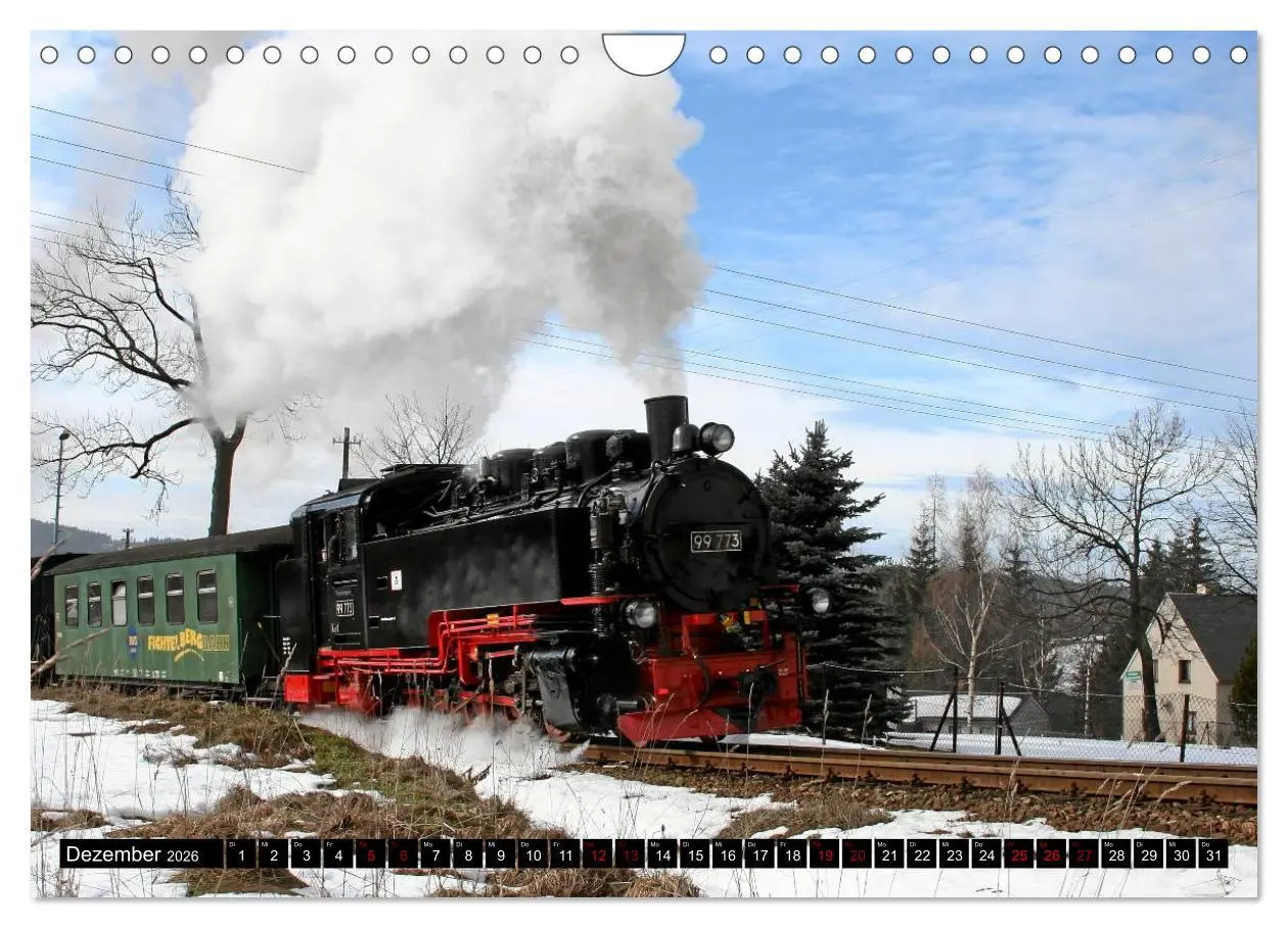 Bild: 9783457903940 | Dampfbahnromantik - Dampfbahnen auf schmaler Spur (Wandkalender...