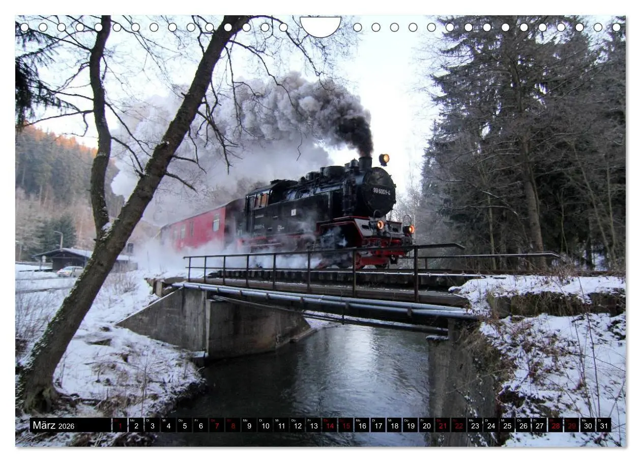 Bild: 9783457903940 | Dampfbahnromantik - Dampfbahnen auf schmaler Spur (Wandkalender...