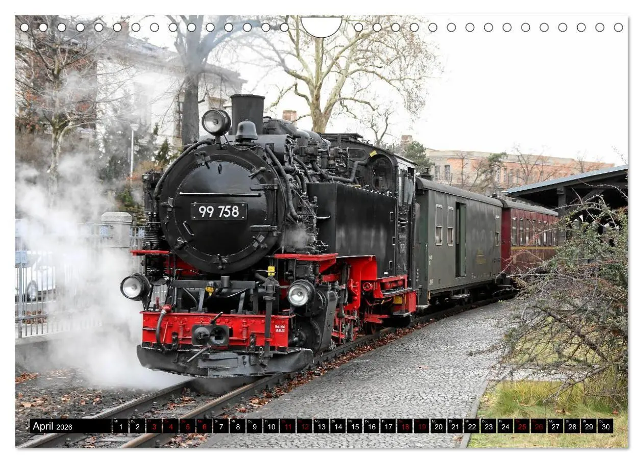 Bild: 9783457903940 | Dampfbahnromantik - Dampfbahnen auf schmaler Spur (Wandkalender...
