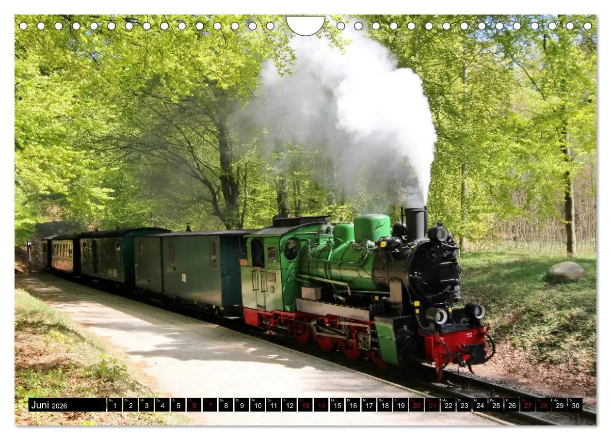 Bild: 9783457903940 | Dampfbahnromantik - Dampfbahnen auf schmaler Spur (Wandkalender...