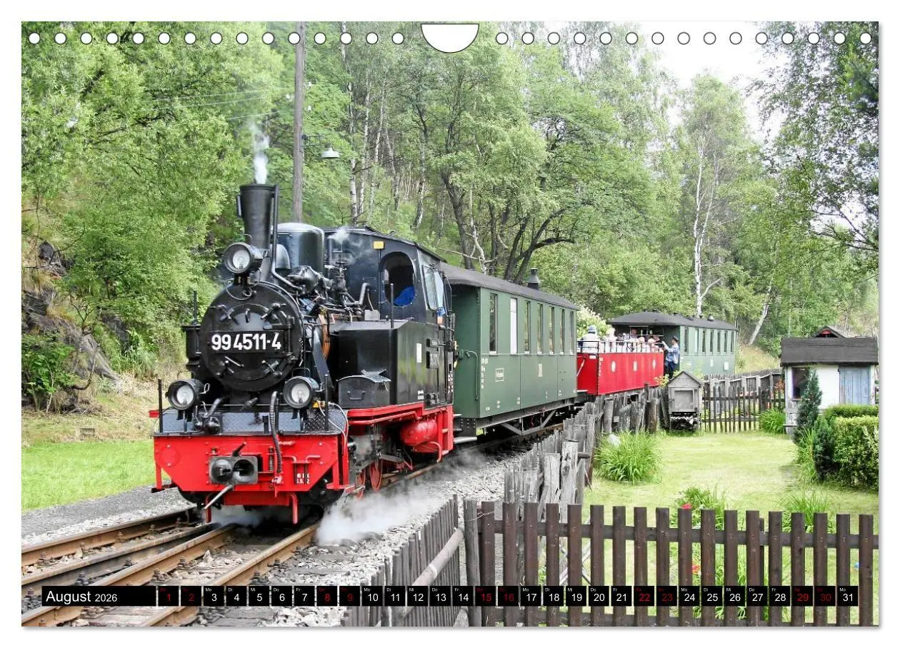 Bild: 9783457903940 | Dampfbahnromantik - Dampfbahnen auf schmaler Spur (Wandkalender...