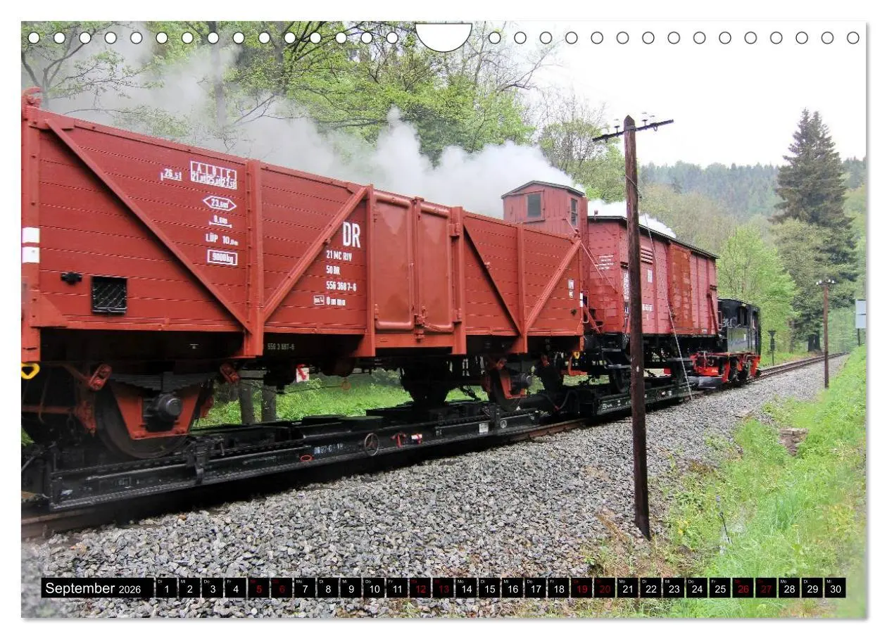 Bild: 9783457903940 | Dampfbahnromantik - Dampfbahnen auf schmaler Spur (Wandkalender...
