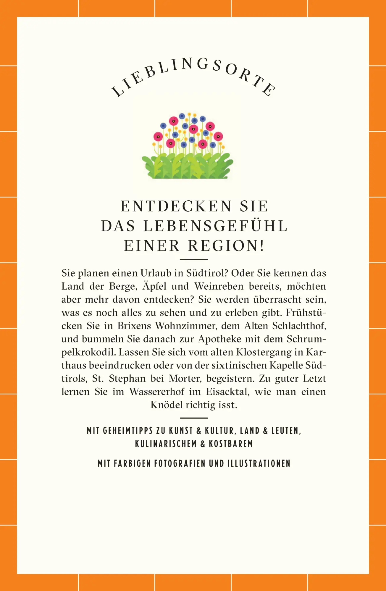 Rückseite: 9783458683940 | Südtirol Reiseführer LIEBLINGSORTE | Florian Fritz | Taschenbuch