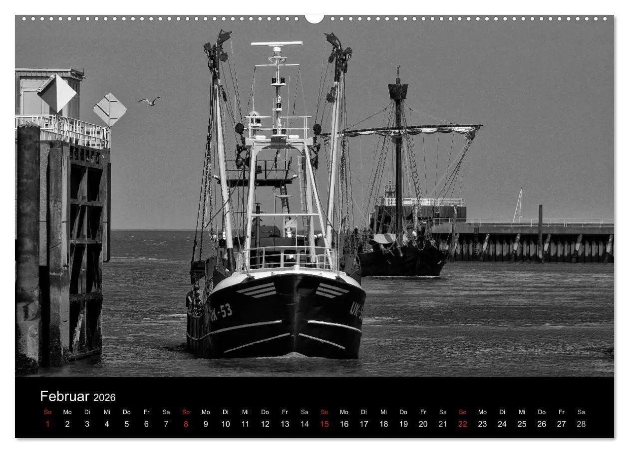 Bild: 9783516163940 | Willkommen in Cuxhaven (Wandkalender 2026 DIN A2 quer), CALVENDO...