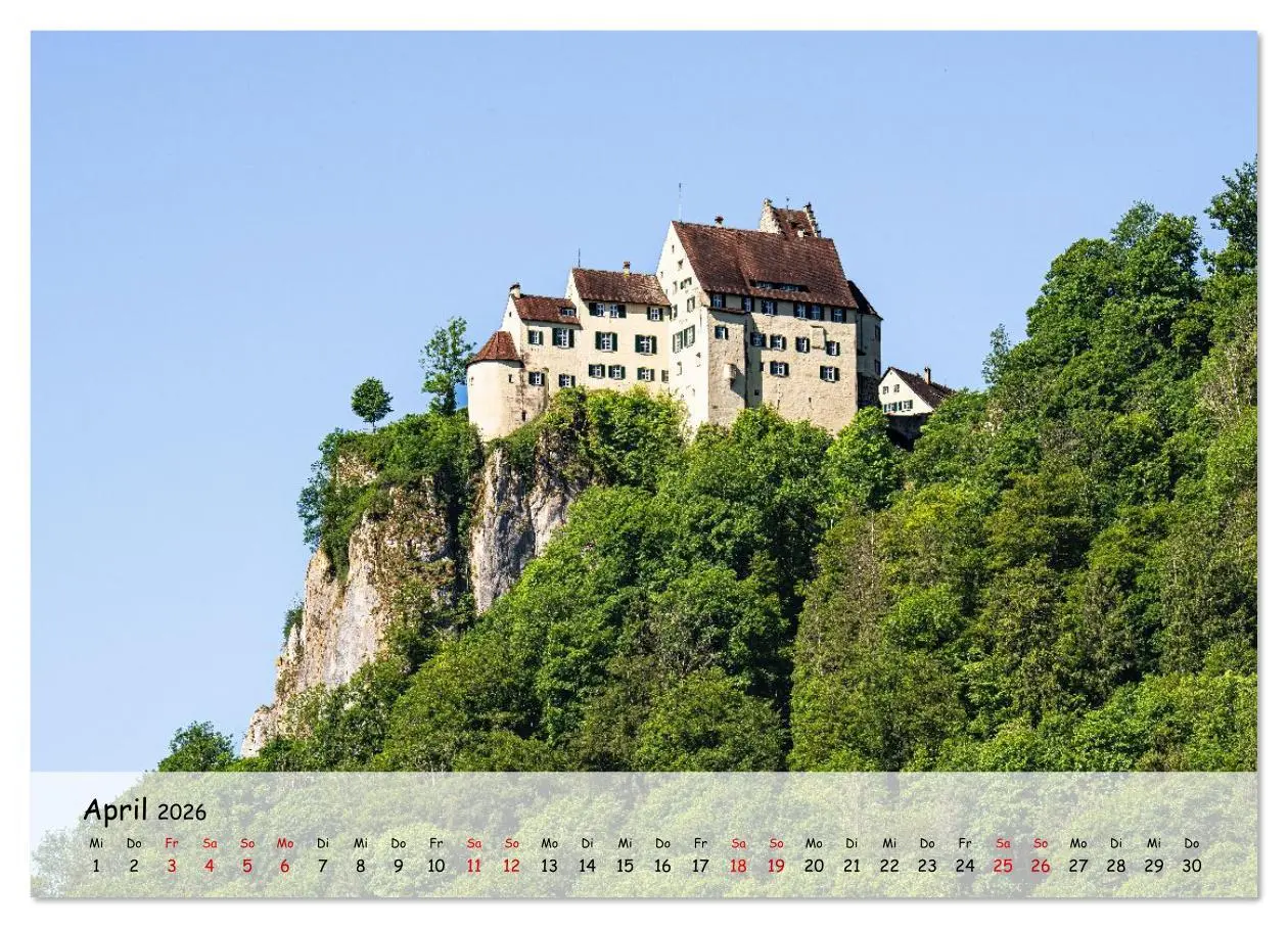 Bild: 9783516613940 | Im Donautal zwischen Beuron und Sigmaringen (Wandkalender 2026 DIN...
