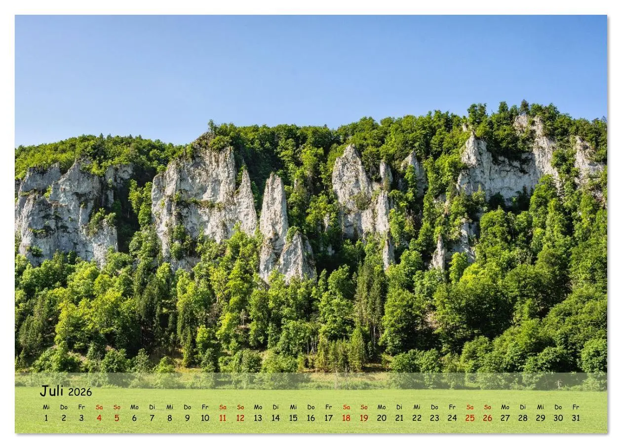 Bild: 9783516613940 | Im Donautal zwischen Beuron und Sigmaringen (Wandkalender 2026 DIN...