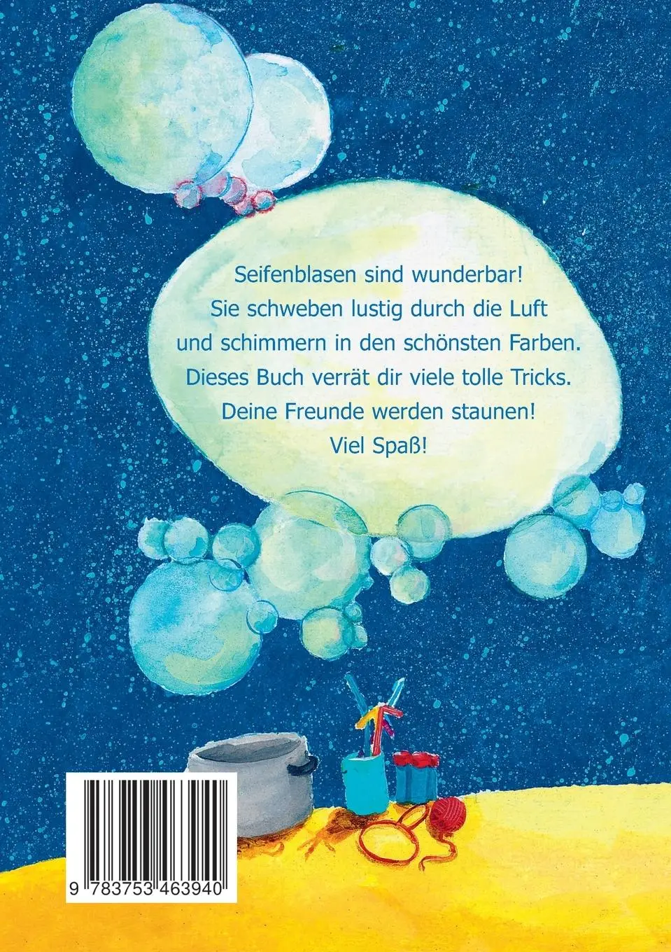 Rückseite: 9783753463940 | Zauberhafte Tricks mit Seifenblasen | Susanne Rennert | Taschenbuch
