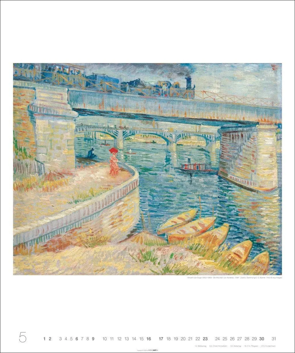 Bild: 9783839903940 | Vincent van Gogh Edition Kalender 2027 | Vincent van Gogh | Kalender