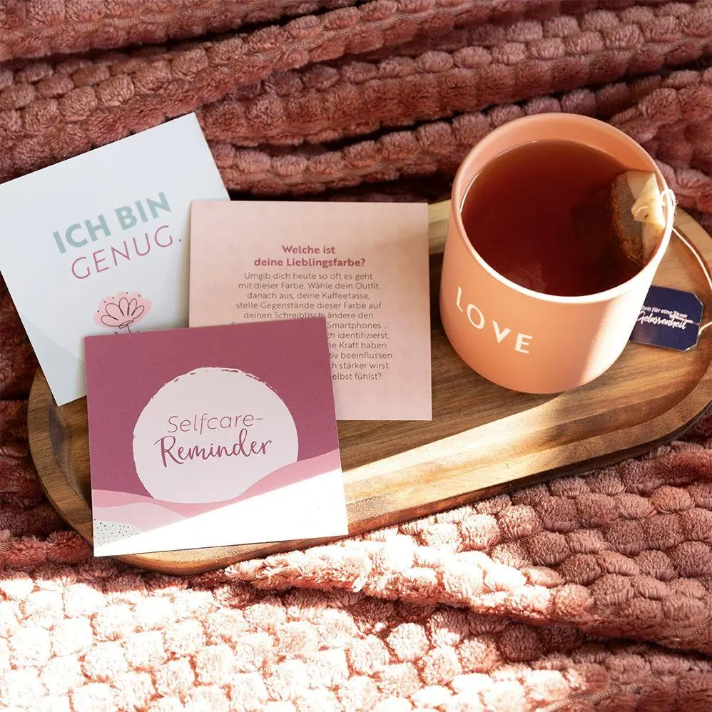 Bild: 9783848503940 | Inspirationskarten: 3-Minuten Selbstliebe | Julia Buck | Taschenbuch