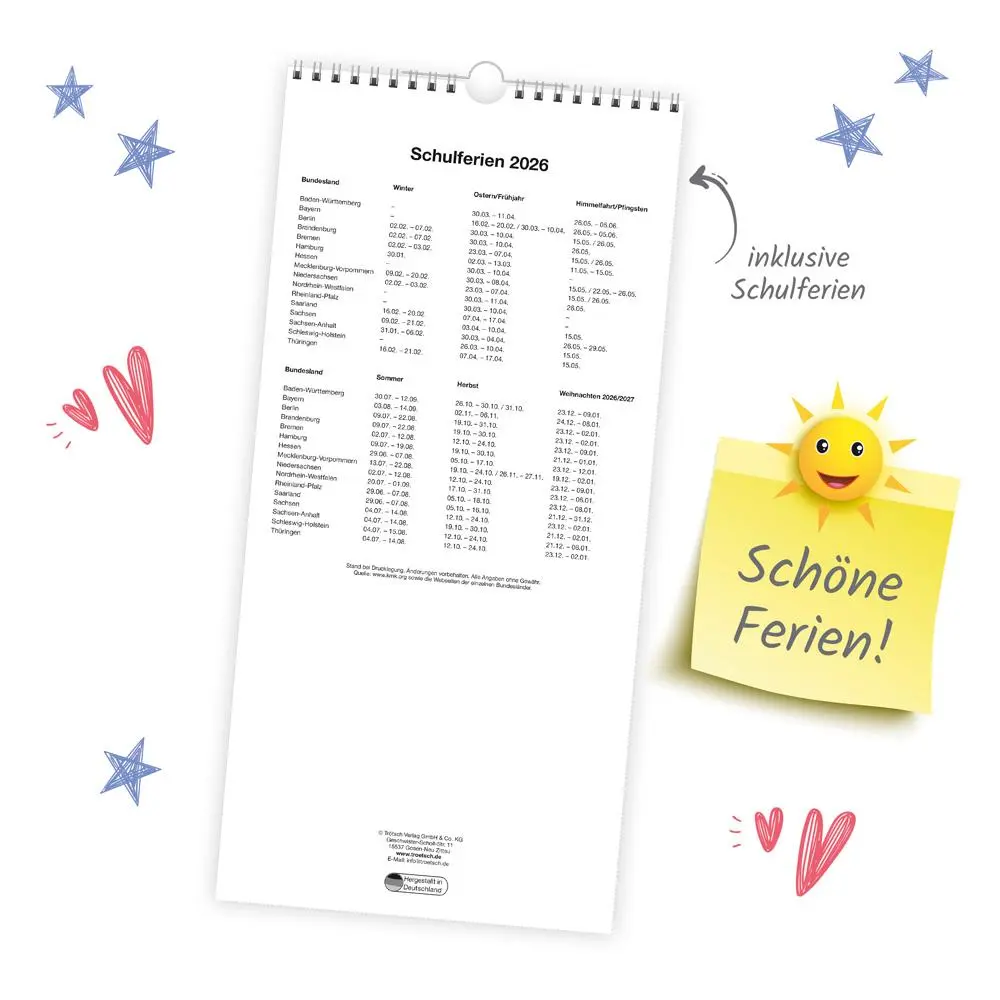 Bild: 9783988023940 | Trötsch Familienkalender Spruchreif 2026 | Wandkalender | KG | 24 S.