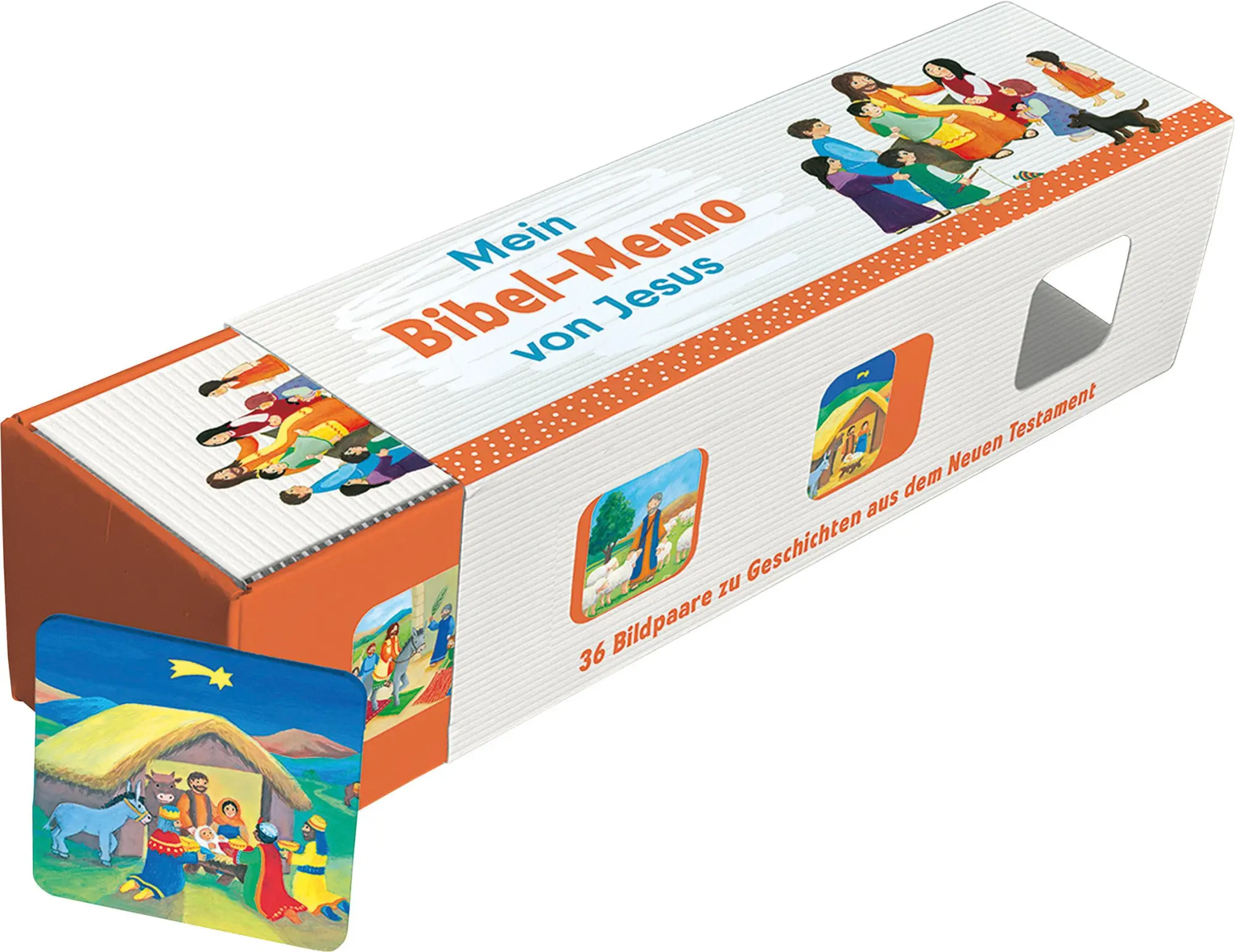 Cover: 4250572104040 | Mein Bibel-Memo von Jesus | Astrid Krömer | Spiel | Spiel | 0404