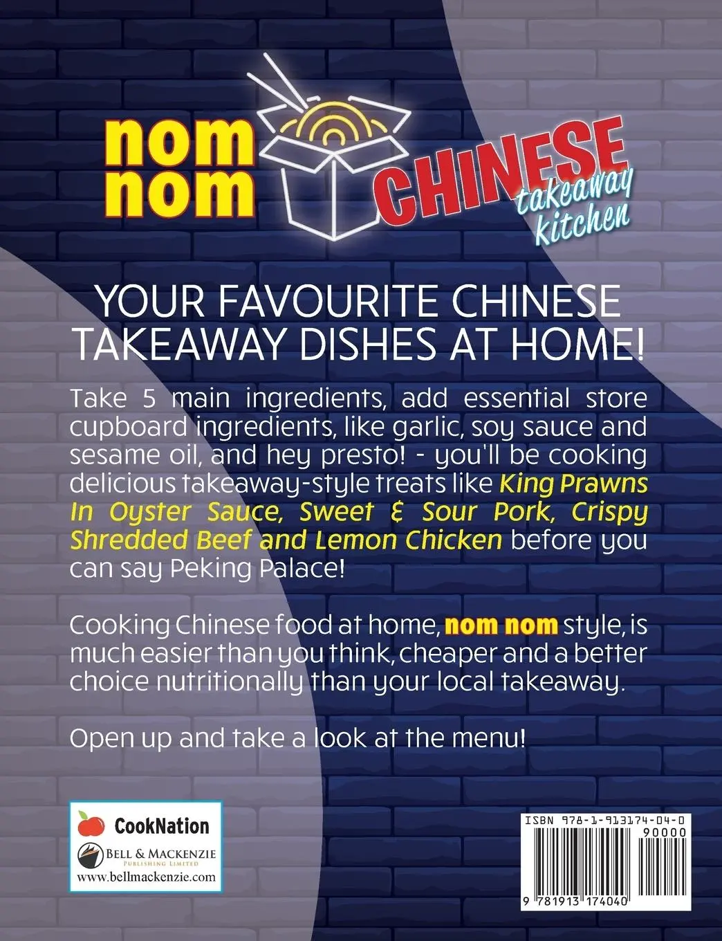 Rückseite: 9781913174040 | 5 Ingredients Nom Nom Chinese Takeaway Kitchen | Cooknation | Buch