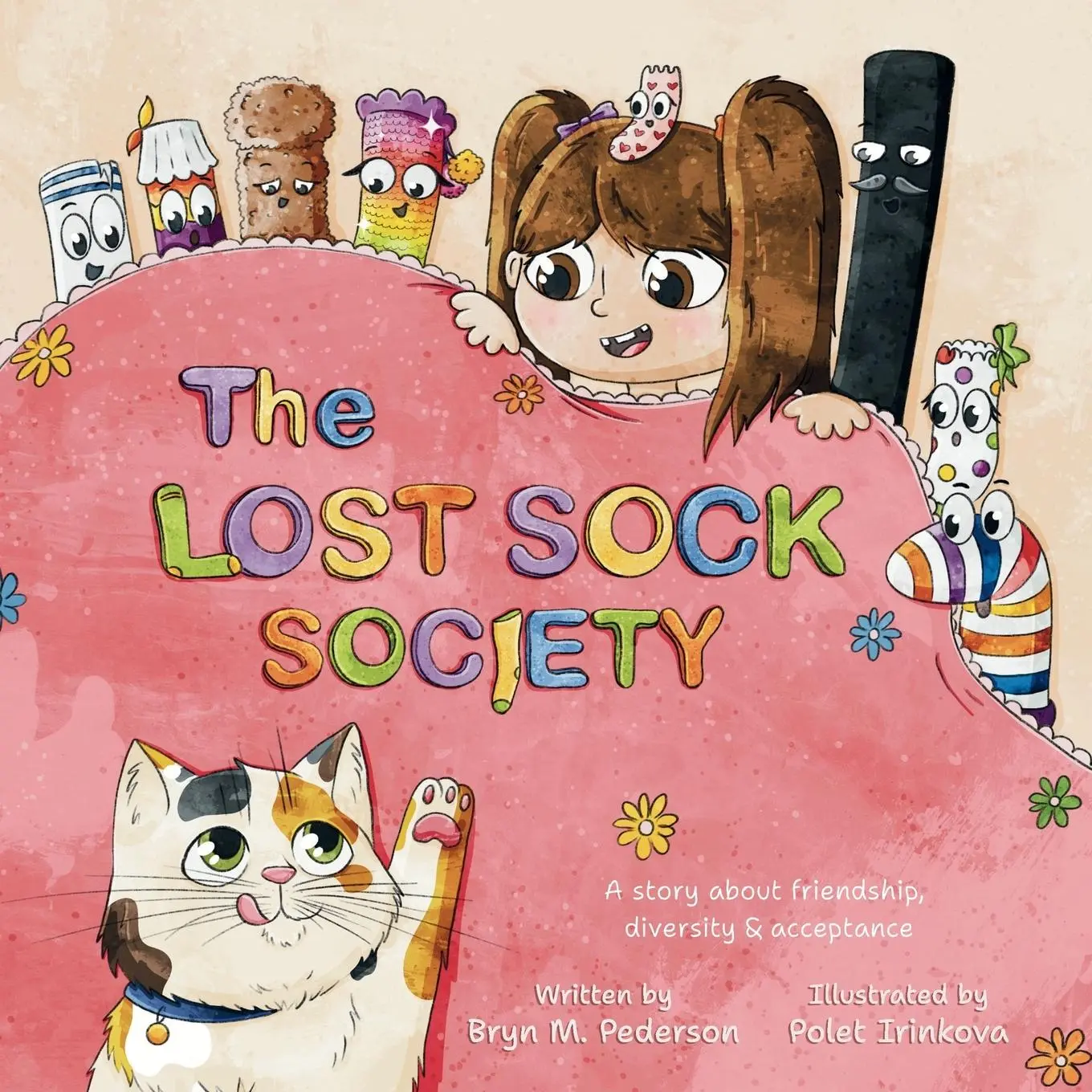 Cover: 9781964114040 | The Lost Sock Society- A story about friendship, diversity and...