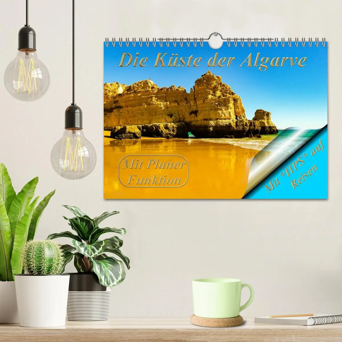 Bild: 9783457654040 | Die Küste der Algarve (Wandkalender 2026 DIN A4 quer), CALVENDO...