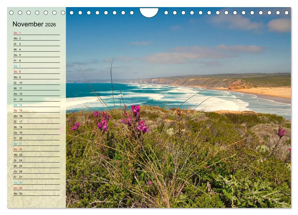 Bild: 9783457654040 | Die Küste der Algarve (Wandkalender 2026 DIN A4 quer), CALVENDO...