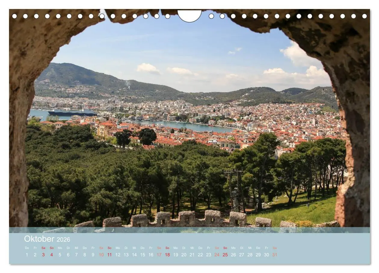 Bild: 9783516124040 | Lesbos - Inselimpressionen (Wandkalender 2026 DIN A4 quer),...