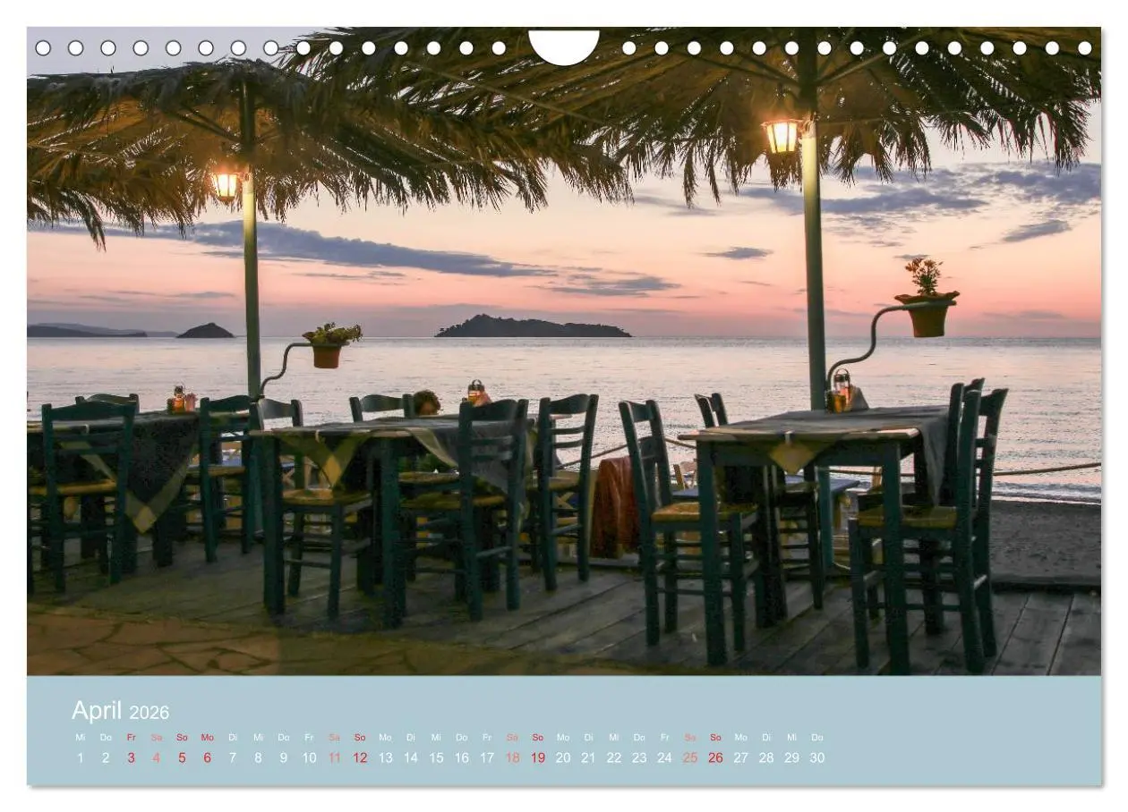 Bild: 9783516124040 | Lesbos - Inselimpressionen (Wandkalender 2026 DIN A4 quer),...