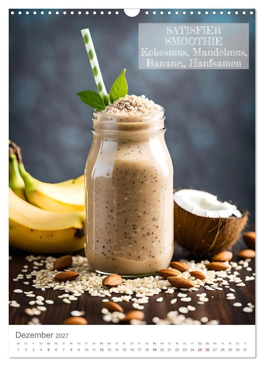 Bild: 9783569074040 | Vitamine im Glas - Gesunde Smoothie Kreationen (Wandkalender 2027...