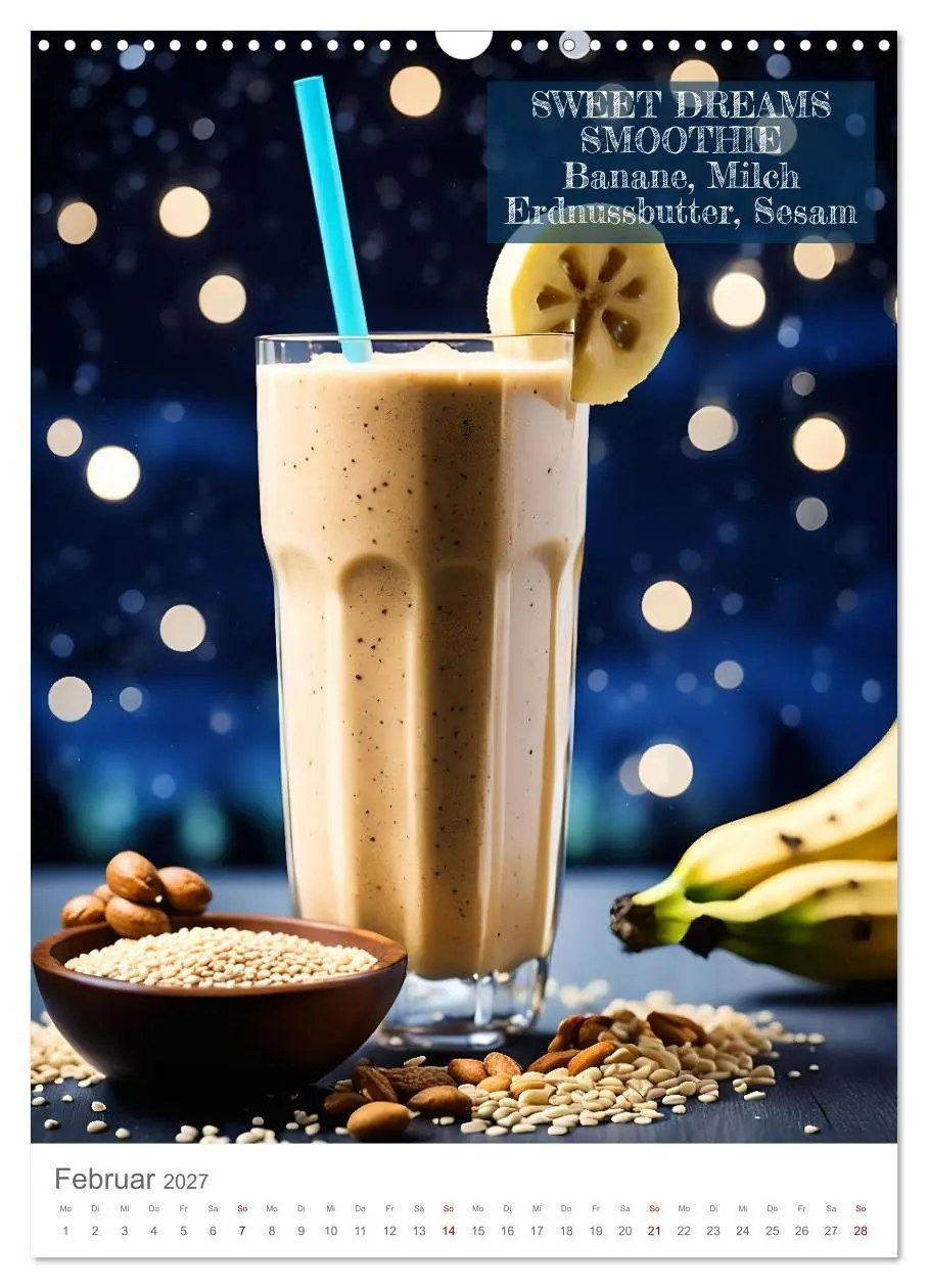 Bild: 9783569074040 | Vitamine im Glas - Gesunde Smoothie Kreationen (Wandkalender 2027...