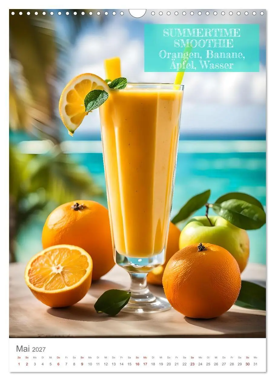 Bild: 9783569074040 | Vitamine im Glas - Gesunde Smoothie Kreationen (Wandkalender 2027...
