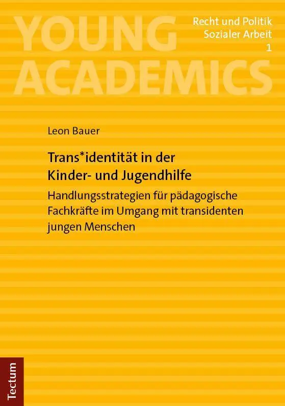 Cover: 9783689004040 | Trans*identität in der Kinder- und Jugendhilfe | Leon Bauer | Buch