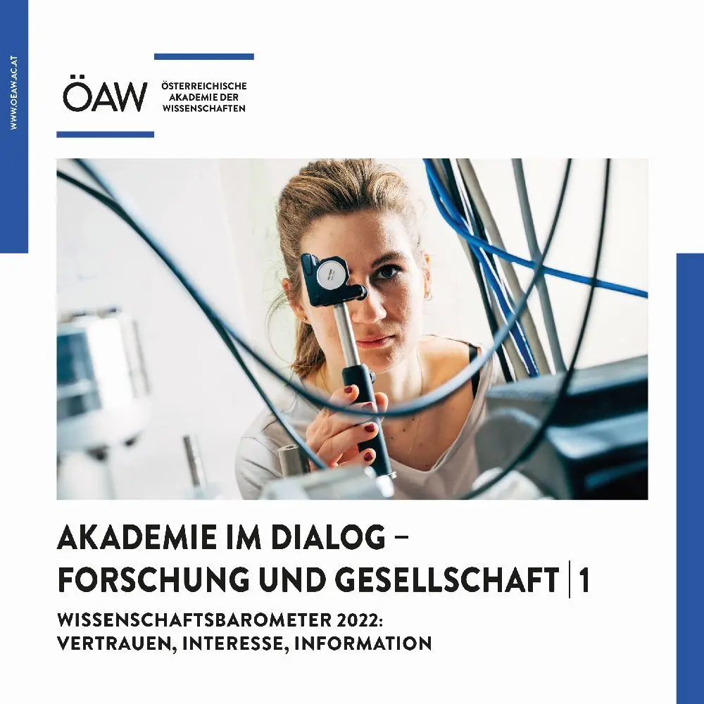 Cover: 9783700194040 | Wissenschaftsbarometer 2022: Vertrauen, Interesse, Information | Buch
