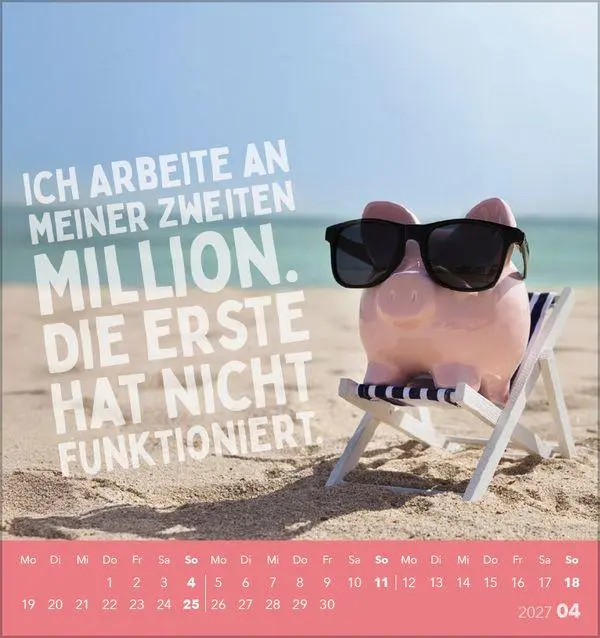 Bild: 9783819304040 | Lieber verrückt das Leben genießen 2027 | Verlag Korsch | Kalender