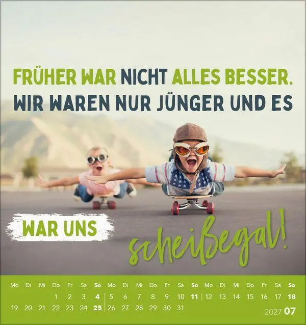 Bild: 9783819304040 | Lieber verrückt das Leben genießen 2027 | Verlag Korsch | Kalender