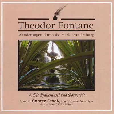 Cover: 9783934384040 | Die Pfaueninsel und Bornstedt, 1 Audio-CD | Theodor Fontane | CD