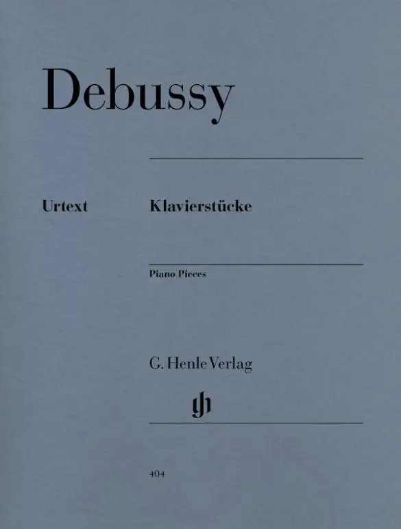 Cover: 9790201804040 | Debussy, Claude - Klavierstücke | Instrumentation: Piano solo | Buch