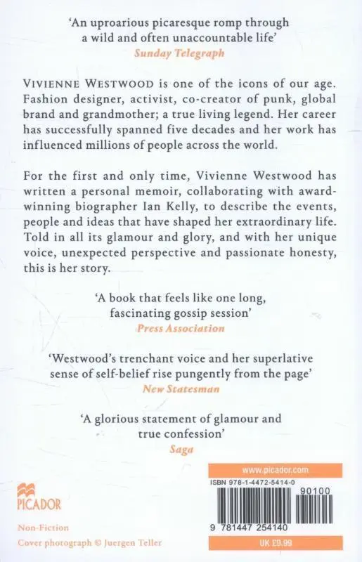Rückseite: 9781447254140 | Vivienne Westwood | Vivienne Westwood (u. a.) | Taschenbuch | 460 S.