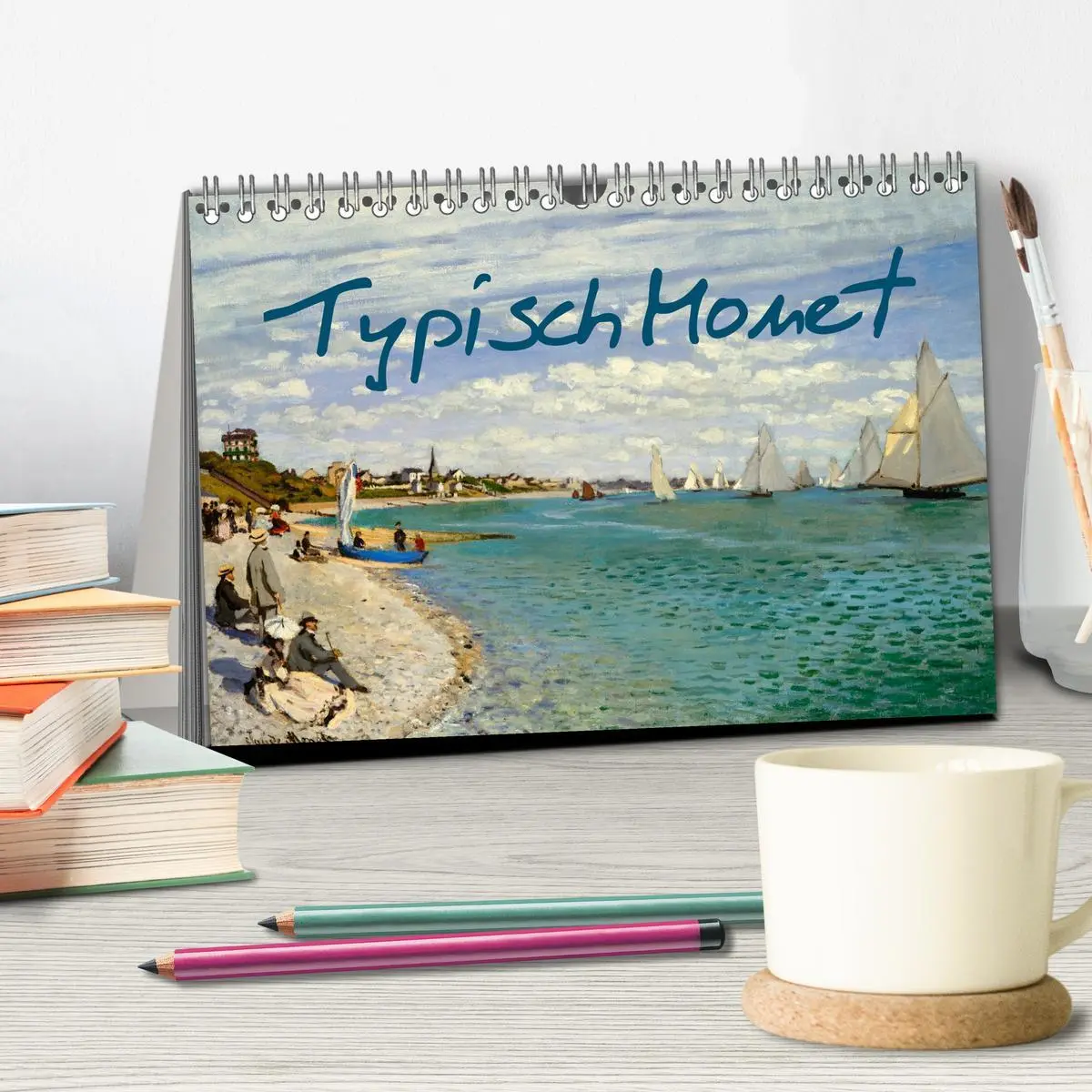 Bild: 9783457264140 | Typisch Monet (Tischkalender 2026 DIN A5 quer), CALVENDO...