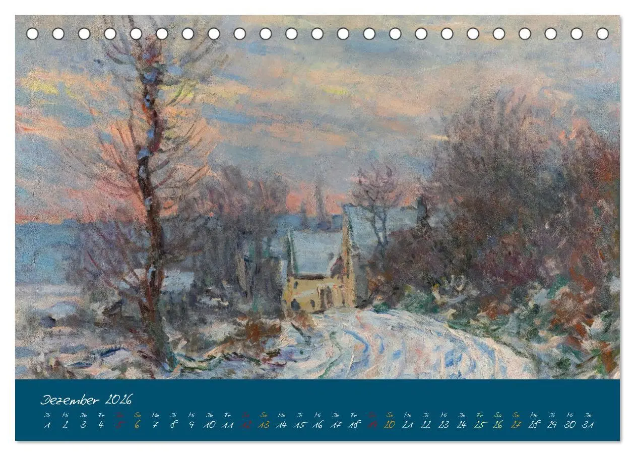 Bild: 9783457264140 | Typisch Monet (Tischkalender 2026 DIN A5 quer), CALVENDO...