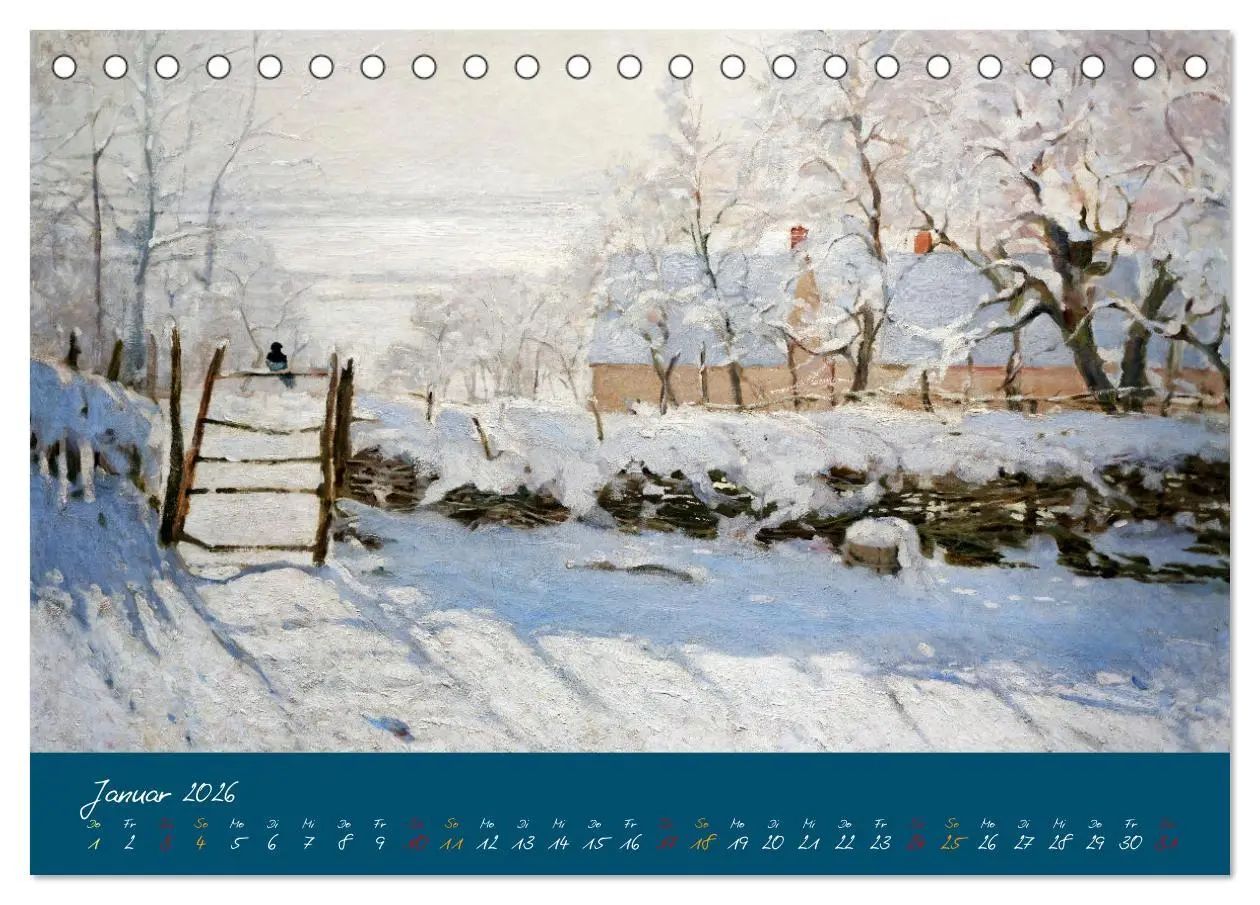 Bild: 9783457264140 | Typisch Monet (Tischkalender 2026 DIN A5 quer), CALVENDO...