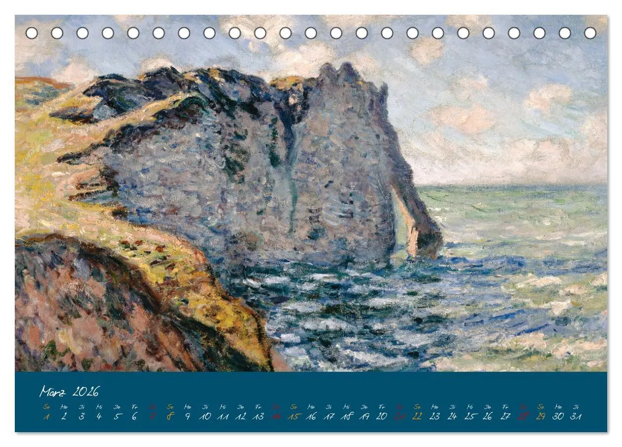 Bild: 9783457264140 | Typisch Monet (Tischkalender 2026 DIN A5 quer), CALVENDO...