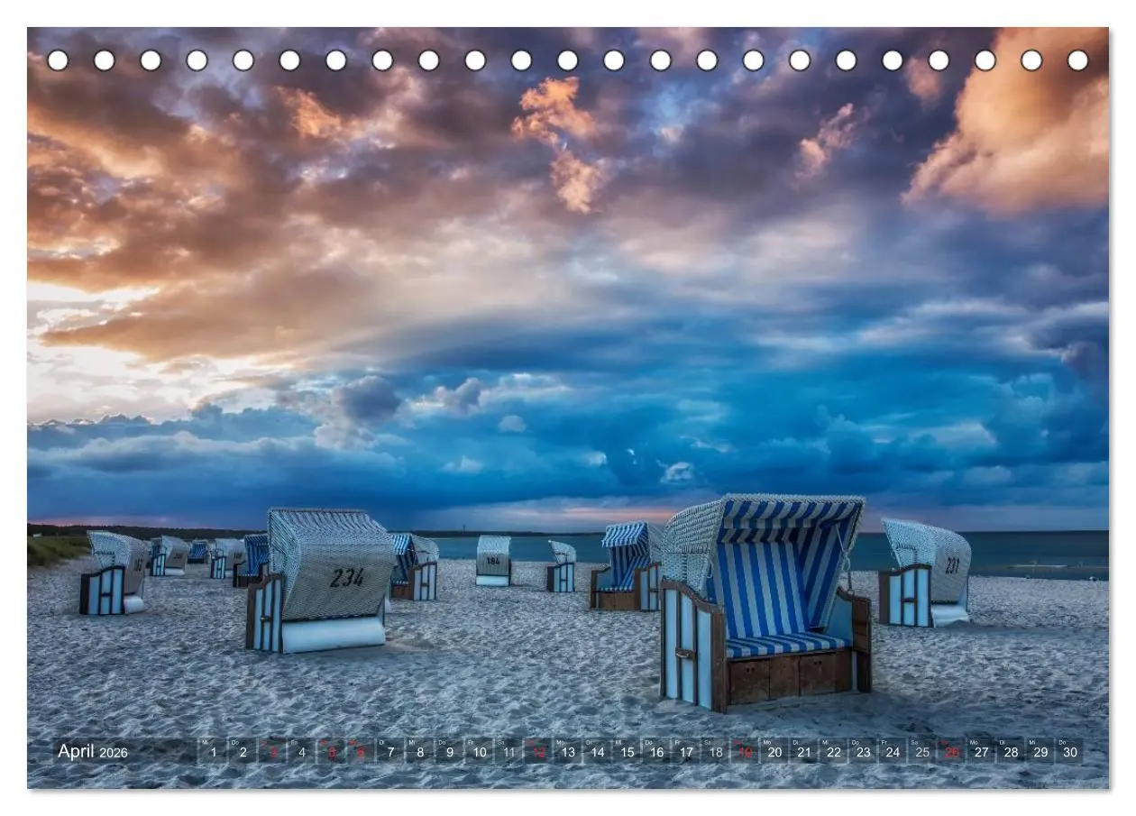 Bild: 9783457954140 | Stimmungsvolle Ostseeküste 2026 (Tischkalender 2026 DIN A5 quer),...
