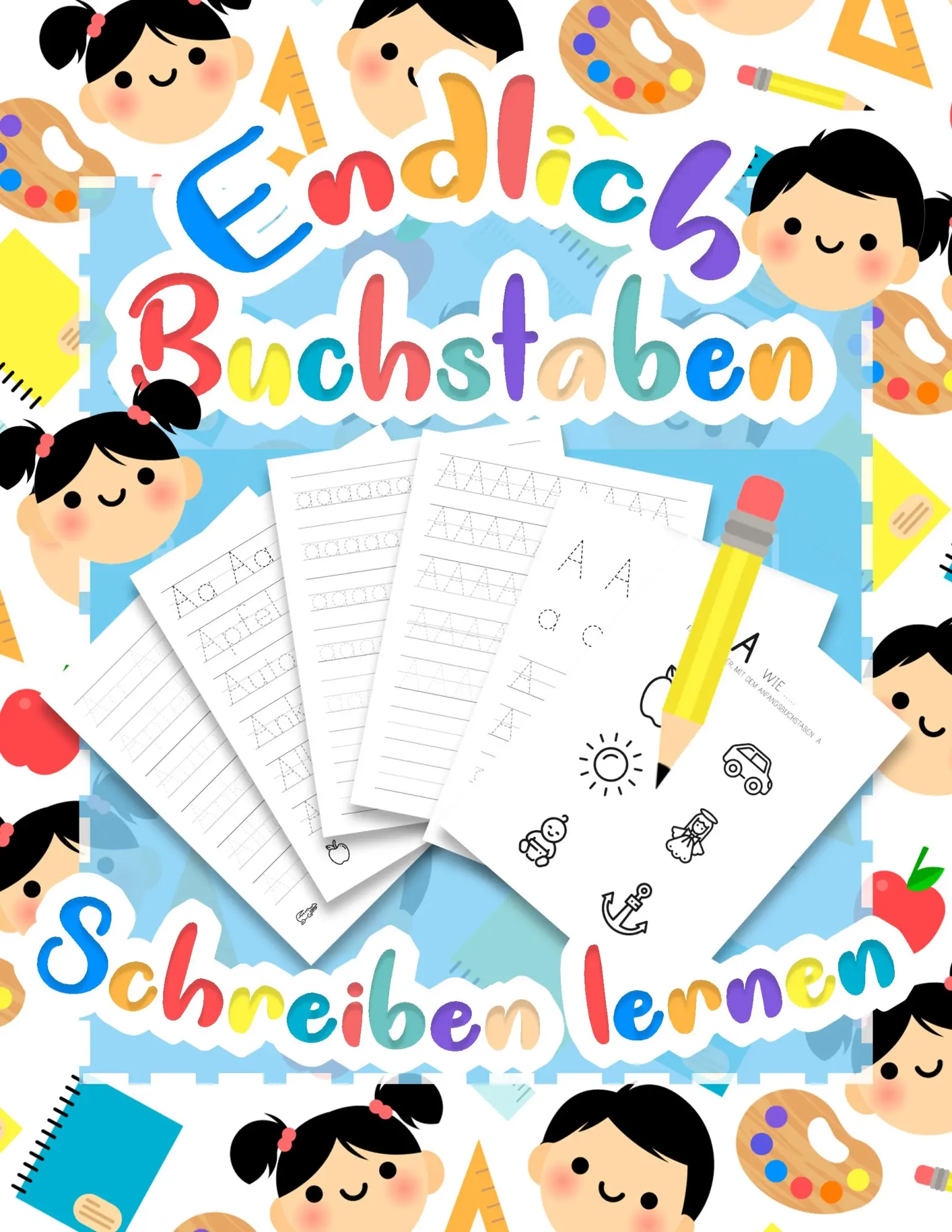 Cover: 9783748184140 | Buchstaben lernen - Druckschrift Schreiben lernen mit dem...