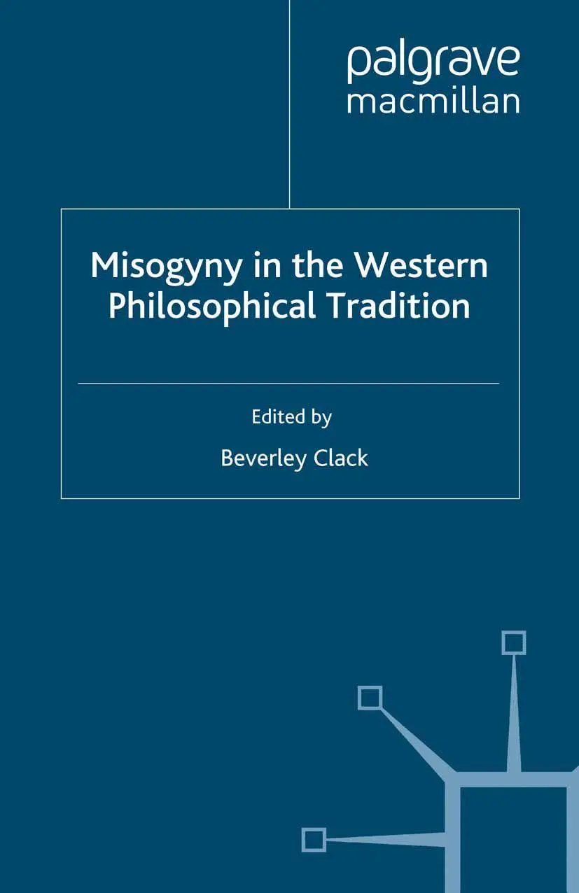 Cover: 9780333634240 | Misogyny in the Western Philosophical Tradition | A Reader | B. Clack