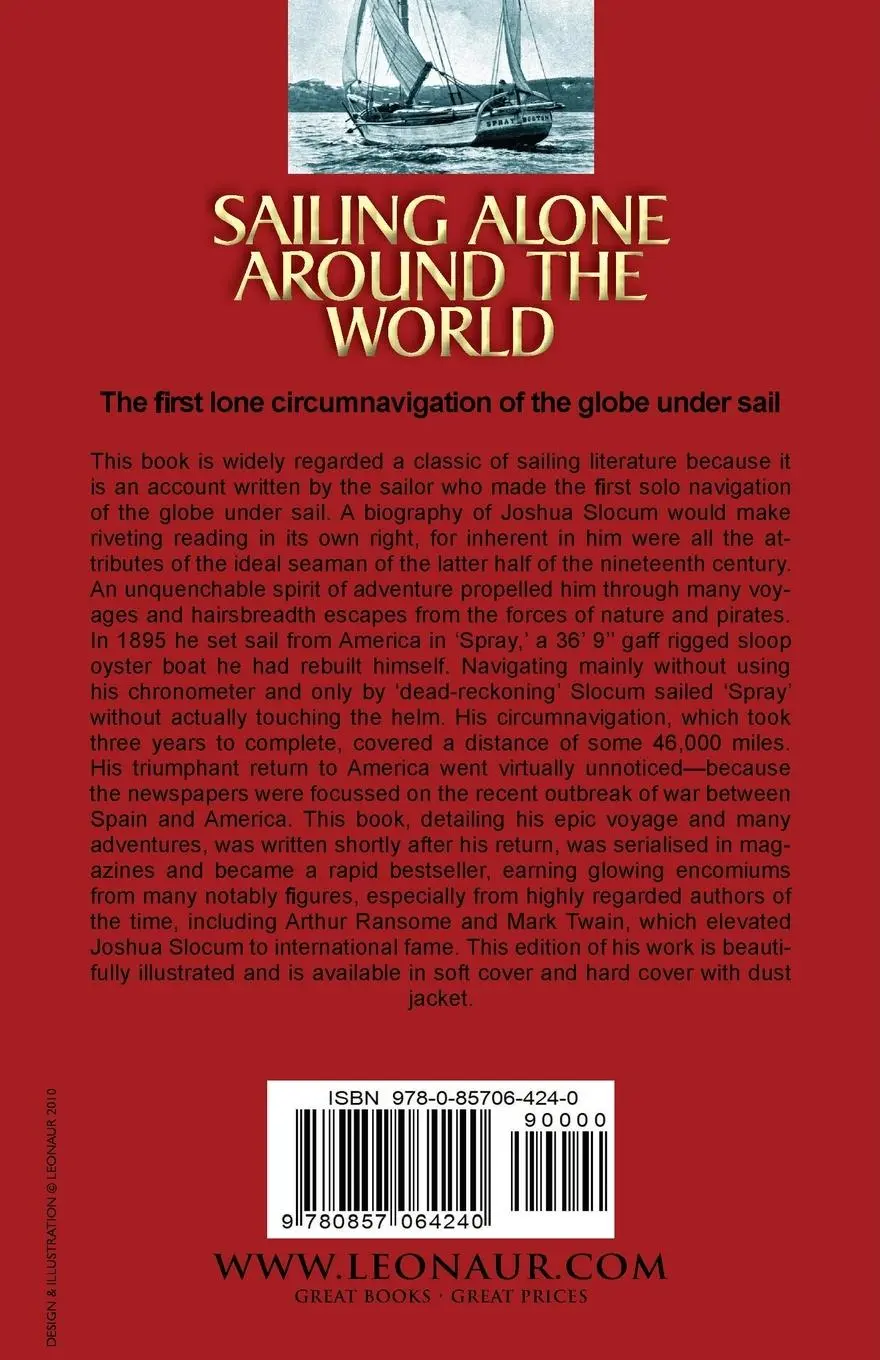 Rückseite: 9780857064240 | Sailing Alone Around the World | Joshua Slocum | Taschenbuch | 2010