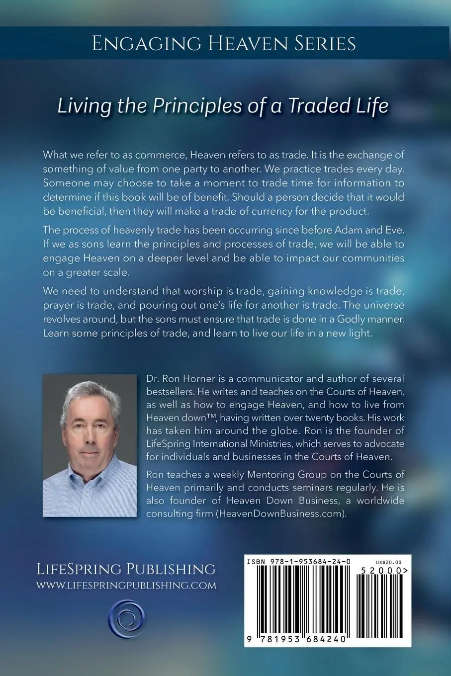 Rückseite: 9781953684240 | Engaging Heaven for Trade | Living the Principles of a Traded Life