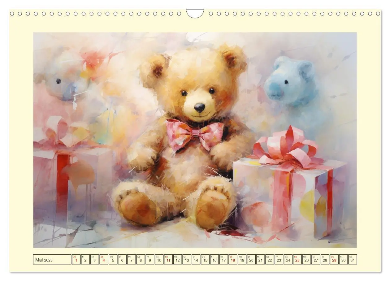 Bild: 9783383834240 | Teddybär Romantik. Verträumte Aquarelle von lieblichen Bären...