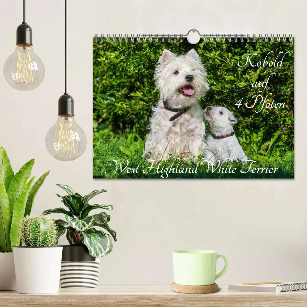 Bild: 9783457944240 | Kobold auf 4 Pfoten - West Highland White Terrier (Wandkalender...
