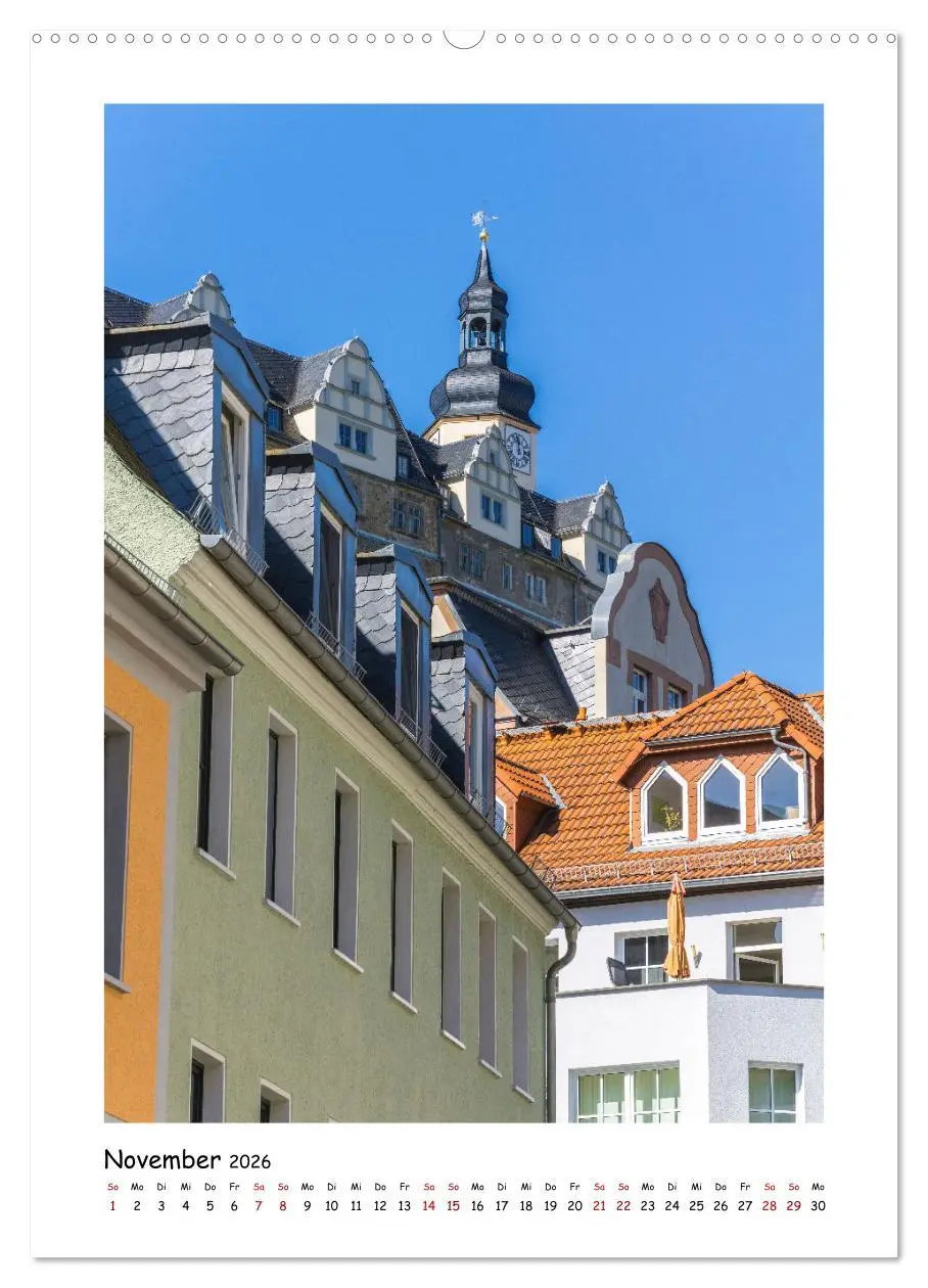 Bild: 9783516274240 | Elsterperle Greiz (hochwertiger Premium Wandkalender 2026 DIN A2...