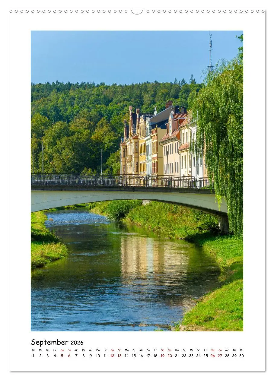Bild: 9783516274240 | Elsterperle Greiz (hochwertiger Premium Wandkalender 2026 DIN A2...