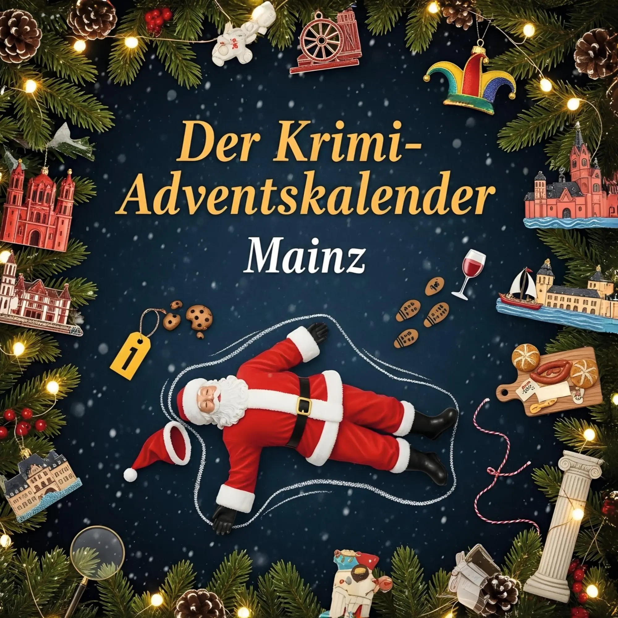 Cover: 9783695304240 | Der Krimi-Adventskalender Mainz | Mordsverdächtig in 24 Akten | Weber